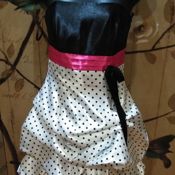 Gunne Sax Jessica McClintock Dress SZ 3 Prom Cockt - Picture 1 of 10